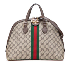Medium GG Supreme Ophidia Web Satchel