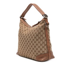 Small GG Canvas Miss GG Hobo