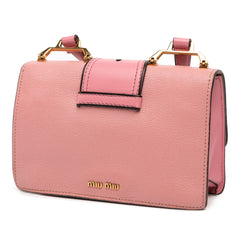 Goatskin Madras Soft Calf Crystal Embellished Crossbody