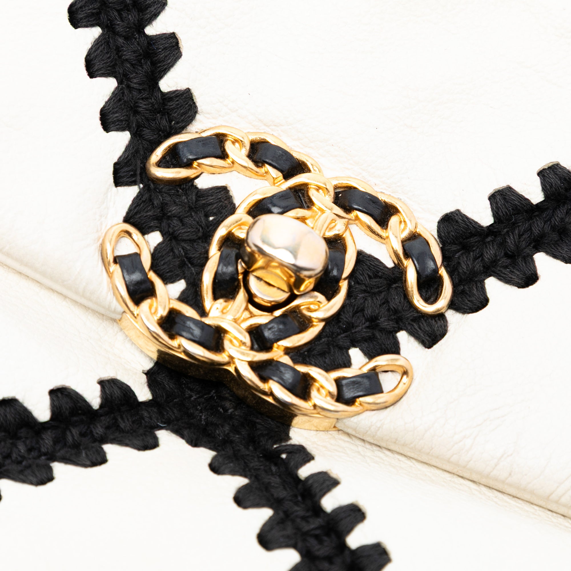 Medium Crochet Calfskin 19 Flap