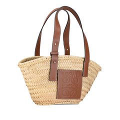 Small Raffia Basket Tote