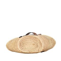 Small Raffia Basket Tote