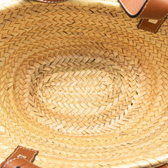 Small Raffia Basket Tote