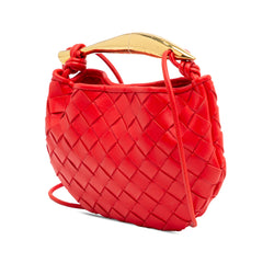 Baby Lambskin Intrecciato Sardine