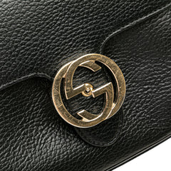 Small Dollar Calfskin Interlocking G Crossbody