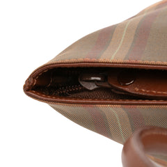 Vintage Check Canvas Bucket Bag