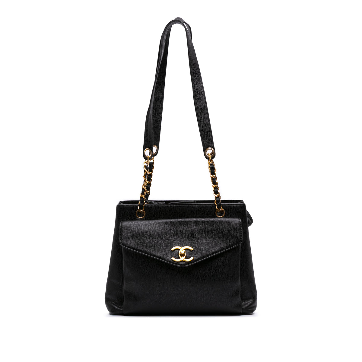 CC Caviar Shoulder Bag