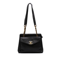 CC Caviar Shoulder Bag