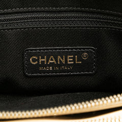 Quilted Patent Chain Double Zip Crossbody