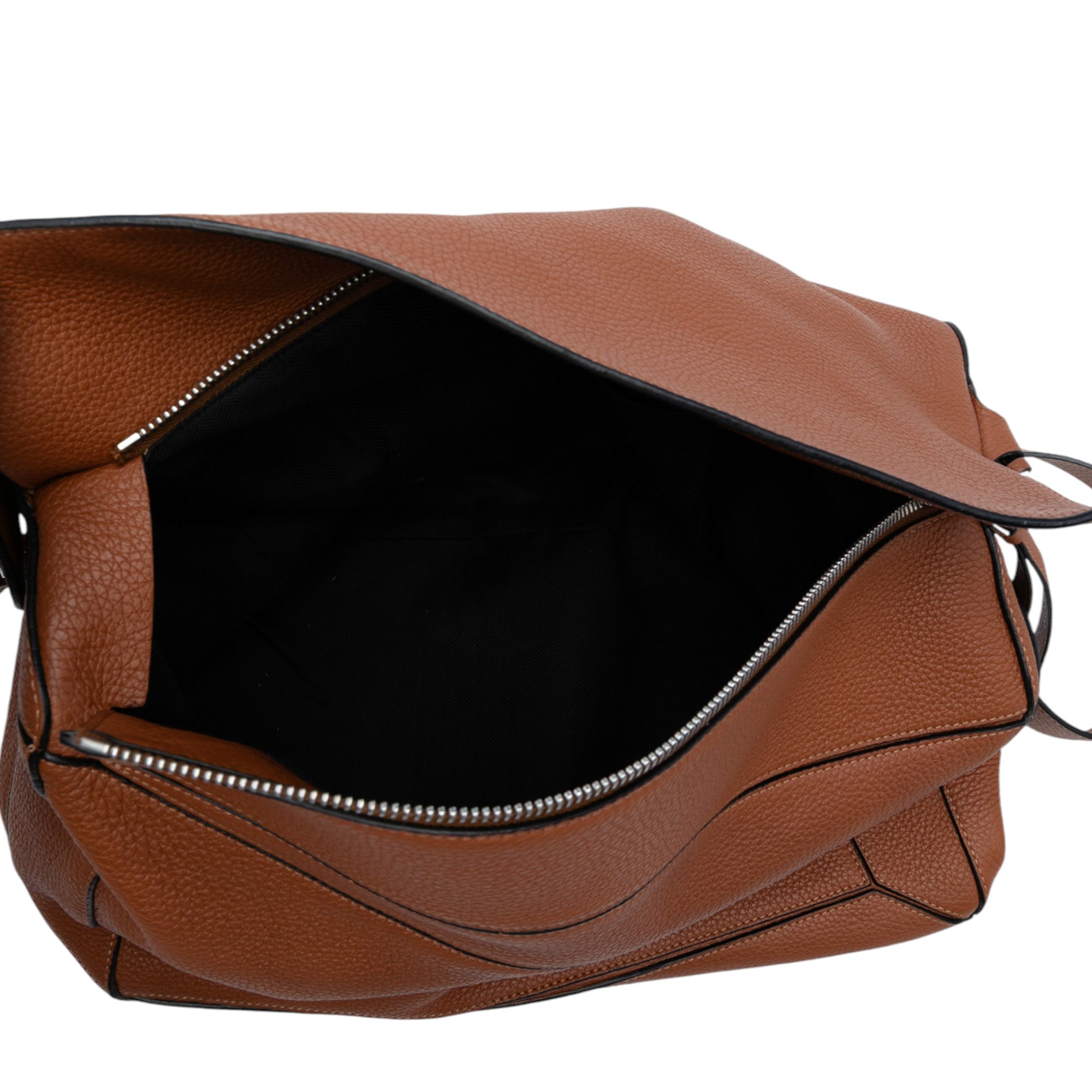 Large Calfskin Puzzle Satchel