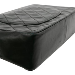 Medium Quilted Lambskin Double Flap