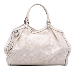 Large Diamante Raffia Sukey Tote