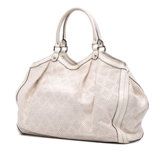 Large Diamante Raffia Sukey Tote