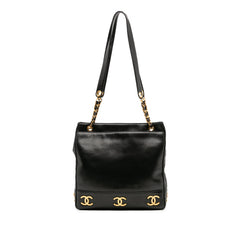 Triple CC Lambskin Tote
