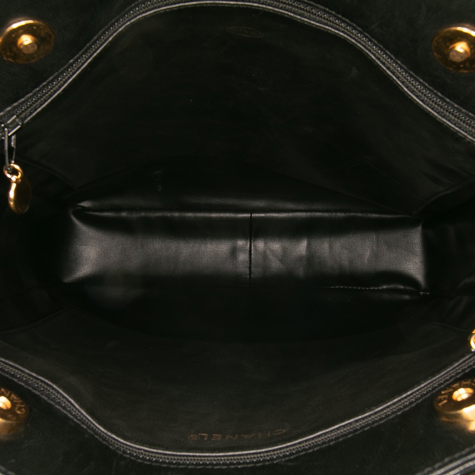 Triple CC Lambskin Tote