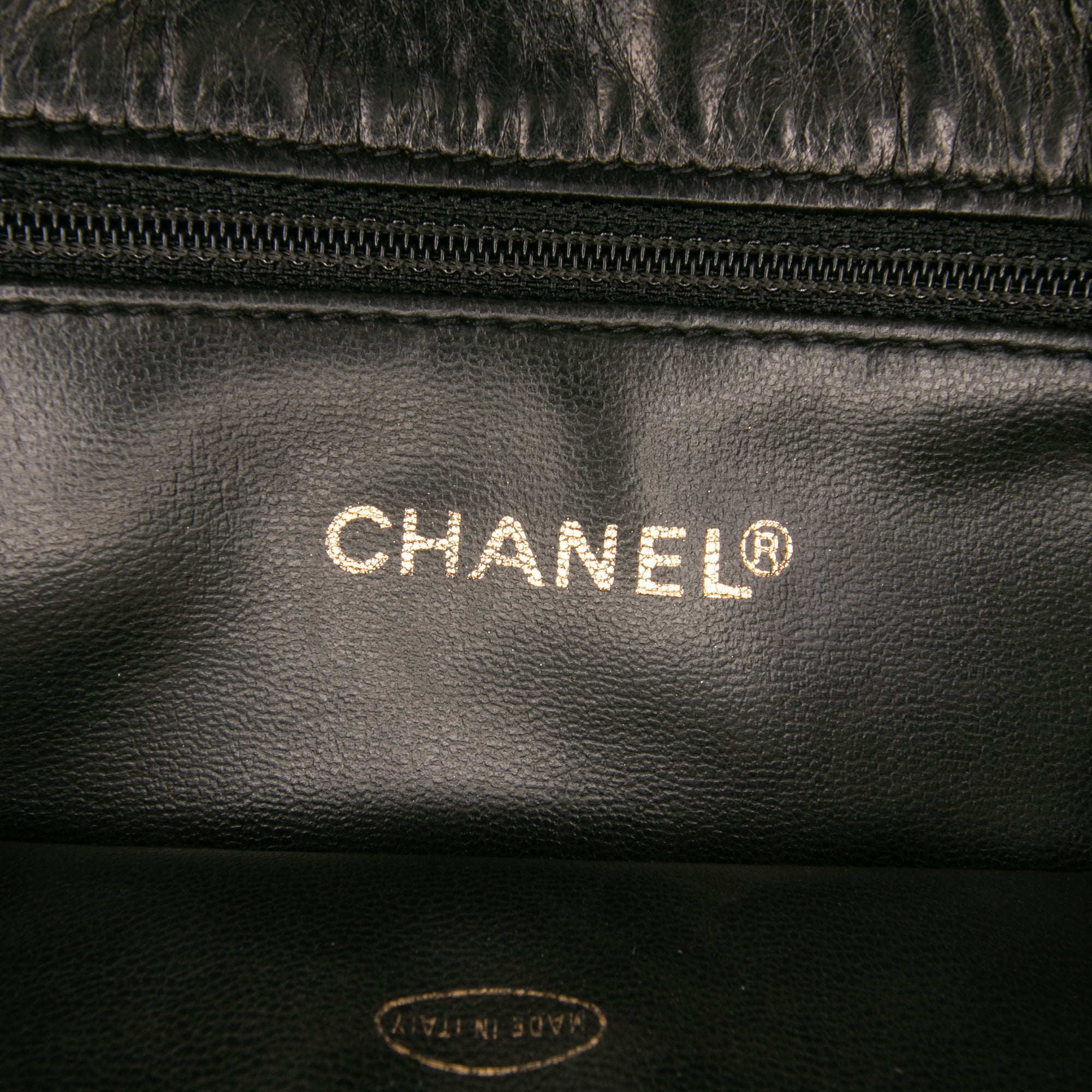 Triple CC Lambskin Tote