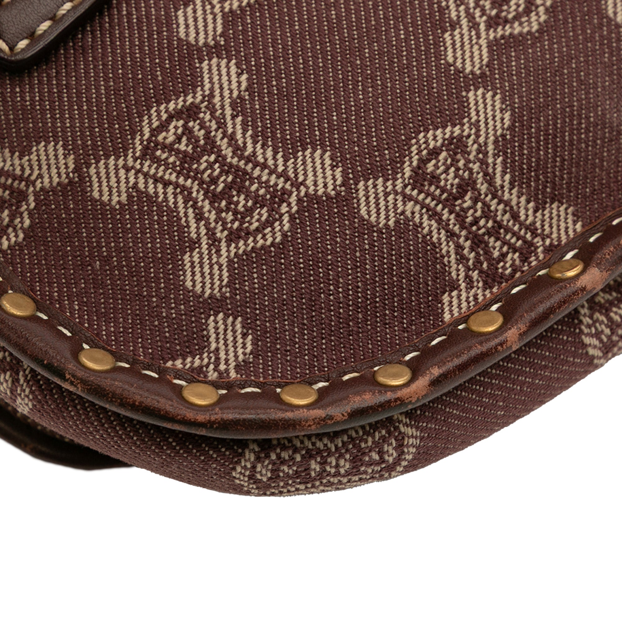 Macadam Denim Double Pocket Belt Bag