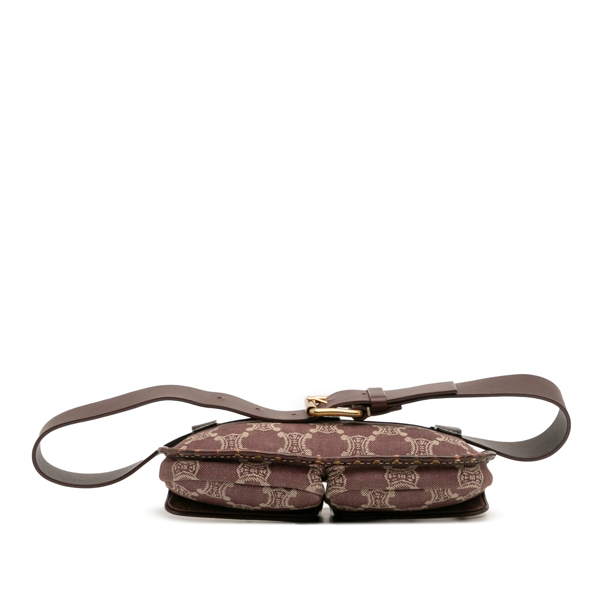 Macadam Denim Double Pocket Belt Bag