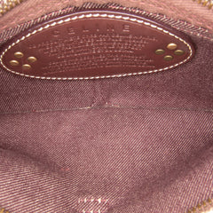 Macadam Denim Double Pocket Belt Bag