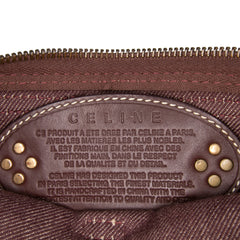 Macadam Denim Double Pocket Belt Bag