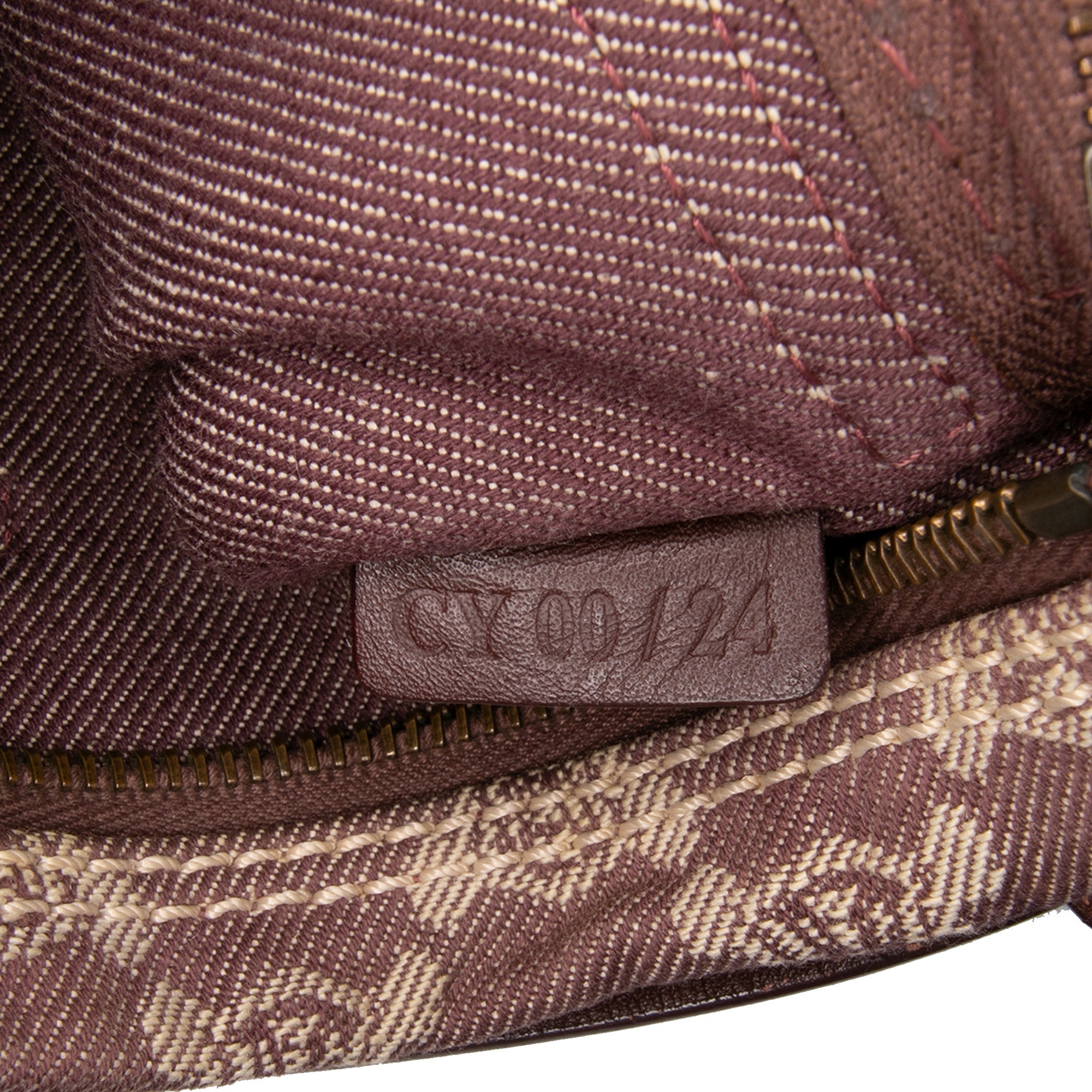 Macadam Denim Double Pocket Belt Bag