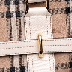 Haymarket Check Coated Canvas Minford Portrait Satchel