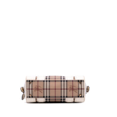 Haymarket Check Coated Canvas Minford Portrait Satchel