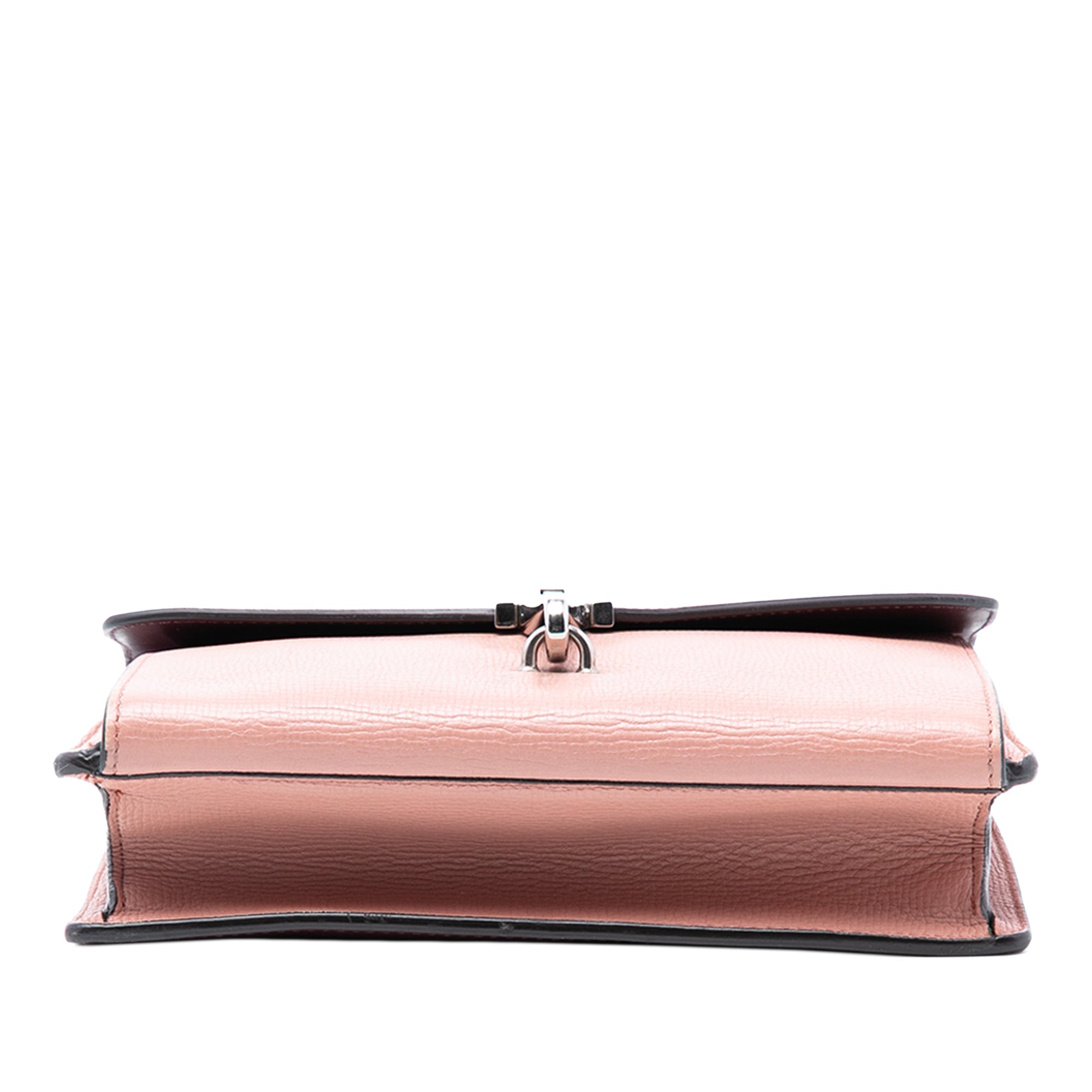 Bicolor Leather Macken Crossbody