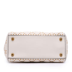 Medium Lambskin Cannage Studded Supple Lady Dior