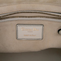 Medium Lambskin Cannage Studded Supple Lady Dior