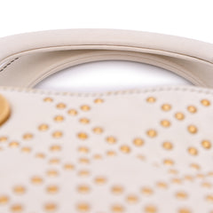 Medium Lambskin Cannage Studded Supple Lady Dior