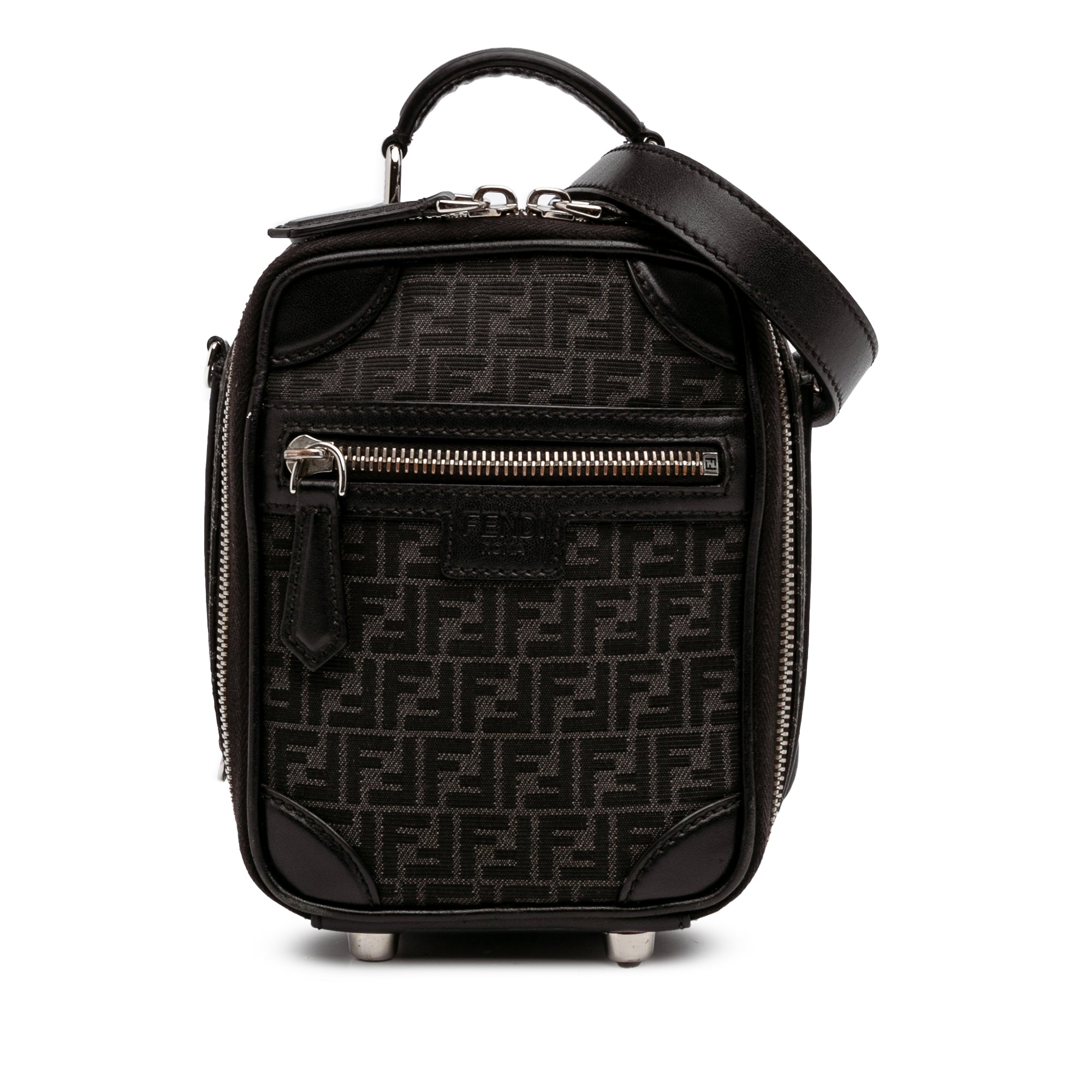Mini Zucchino Recycled Jacquard Trolley Satchel