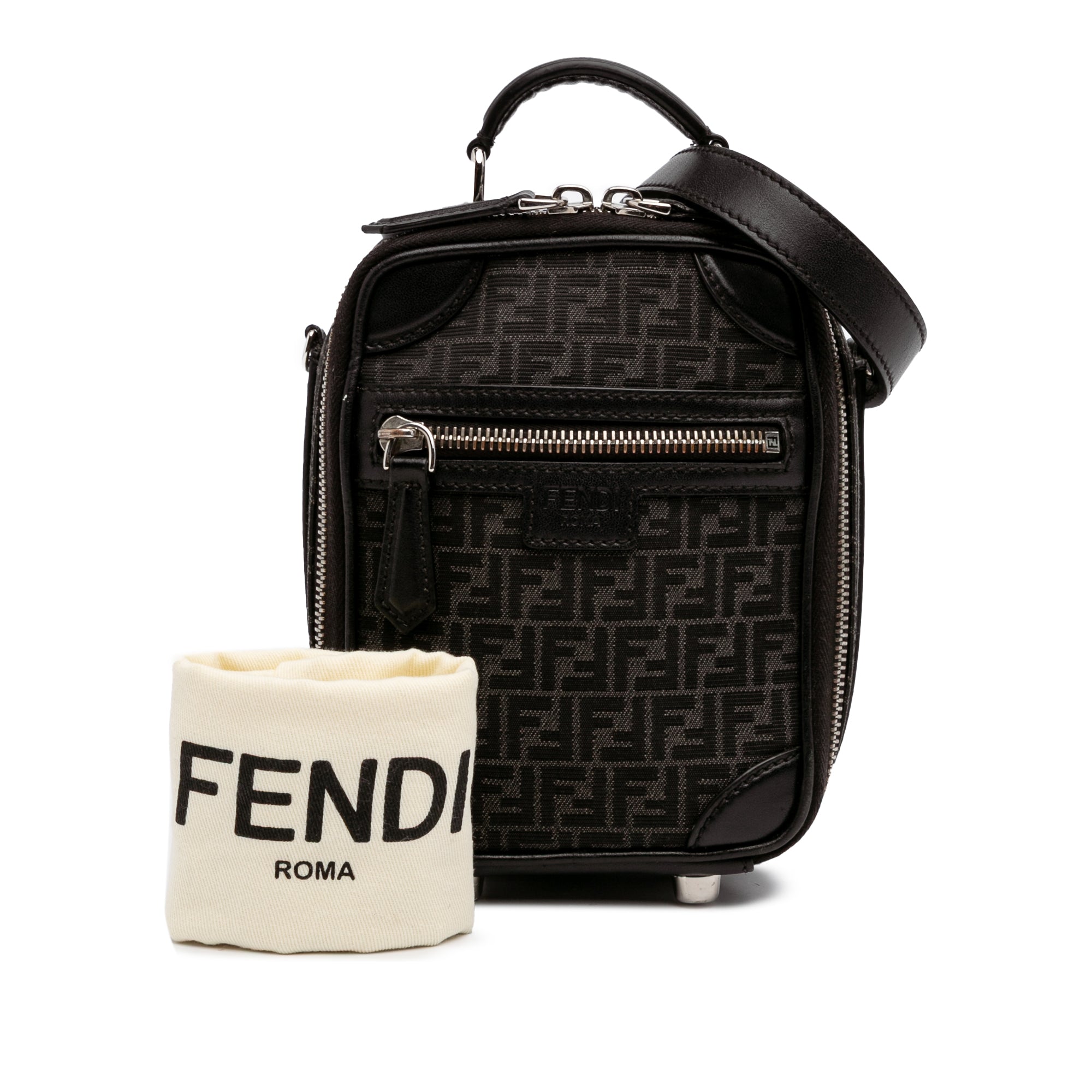 Mini Zucchino Recycled Jacquard Trolley Satchel
