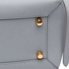 Mini Grained Calfskin Belt Satchel