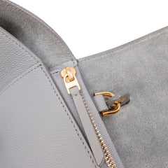Mini Grained Calfskin Belt Satchel