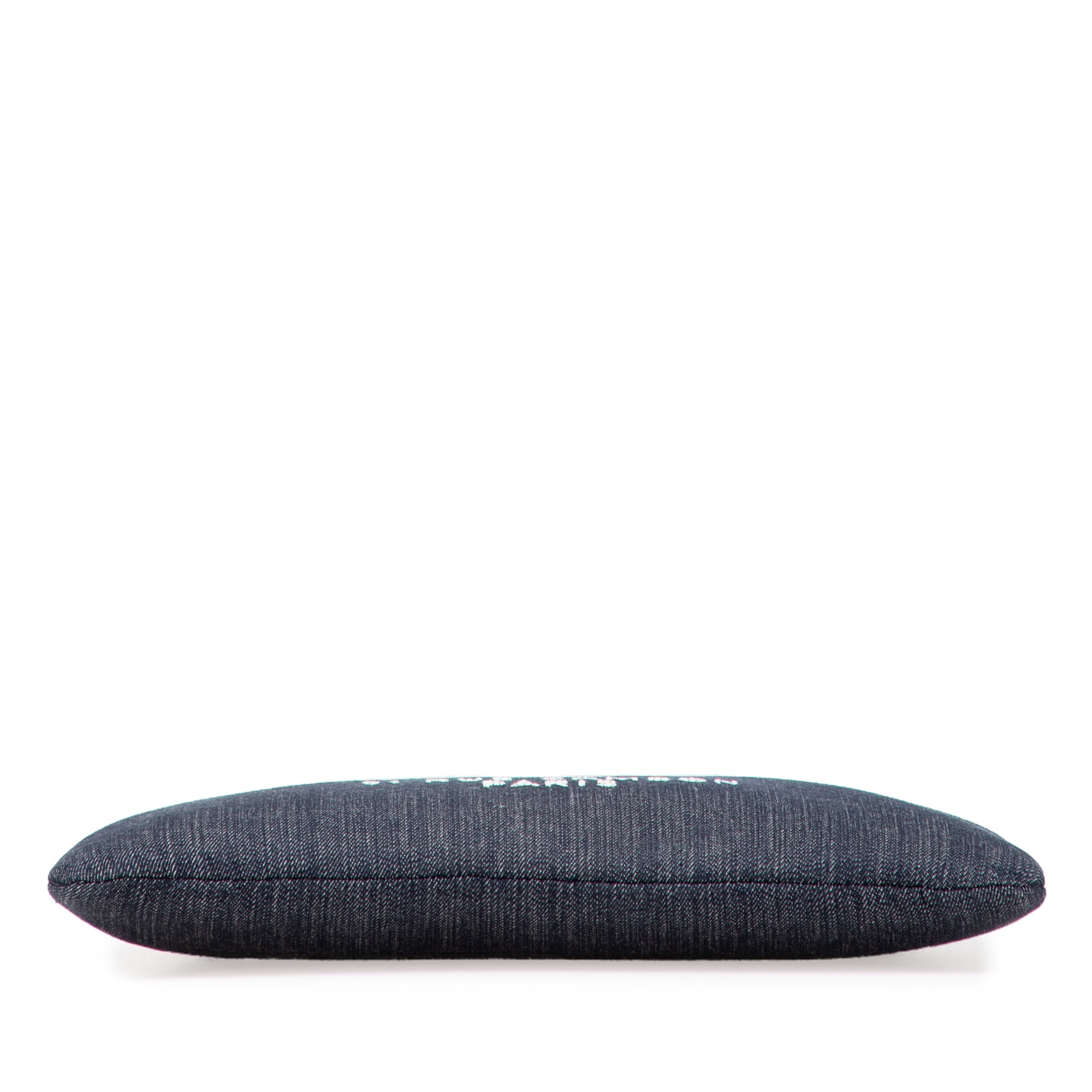 Large Denim Deauville O Case Clutch