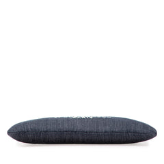Large Denim Deauville O Case Clutch