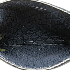 Large Denim Deauville O Case Clutch