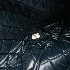 Large Denim Deauville O Case Clutch