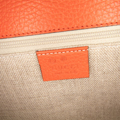 Medium Dollar Calfskin Interlocking G Crossbody