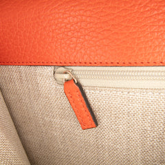 Medium Dollar Calfskin Interlocking G Crossbody