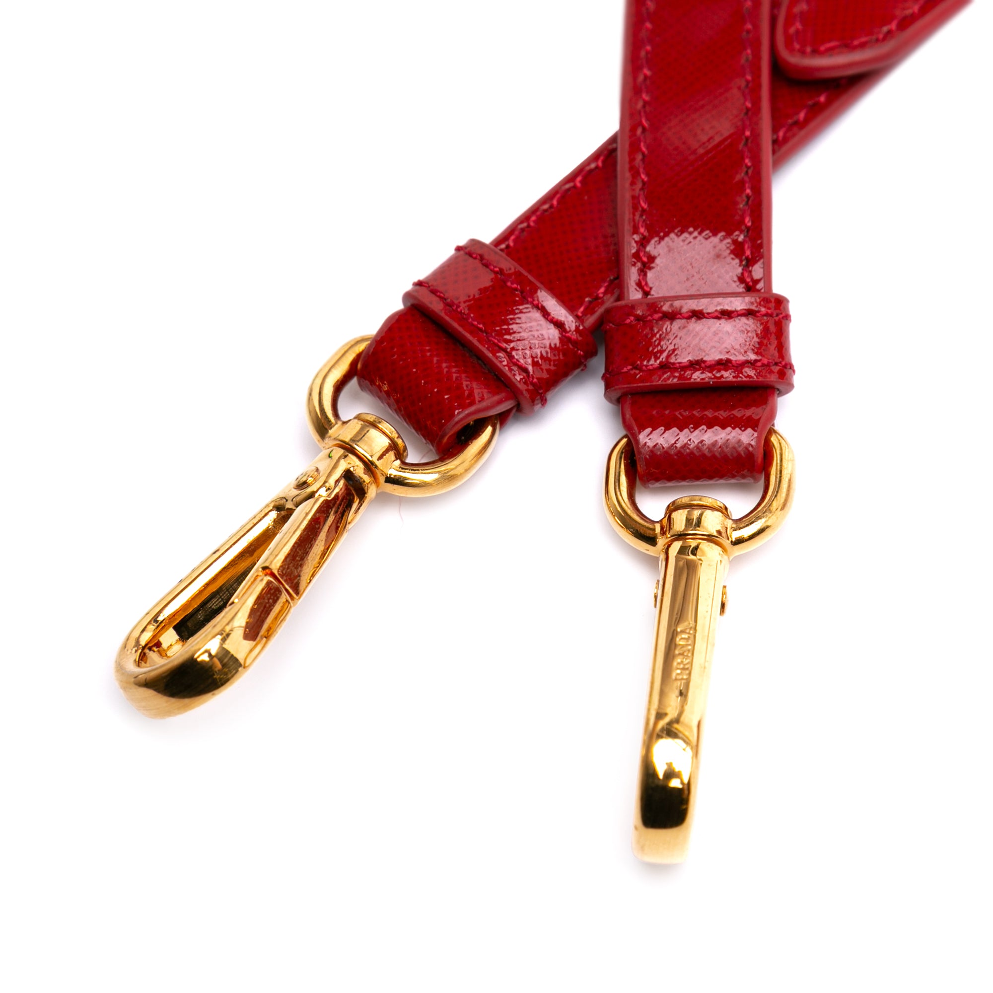 Medium Saffiano Vernice Promenade Satchel