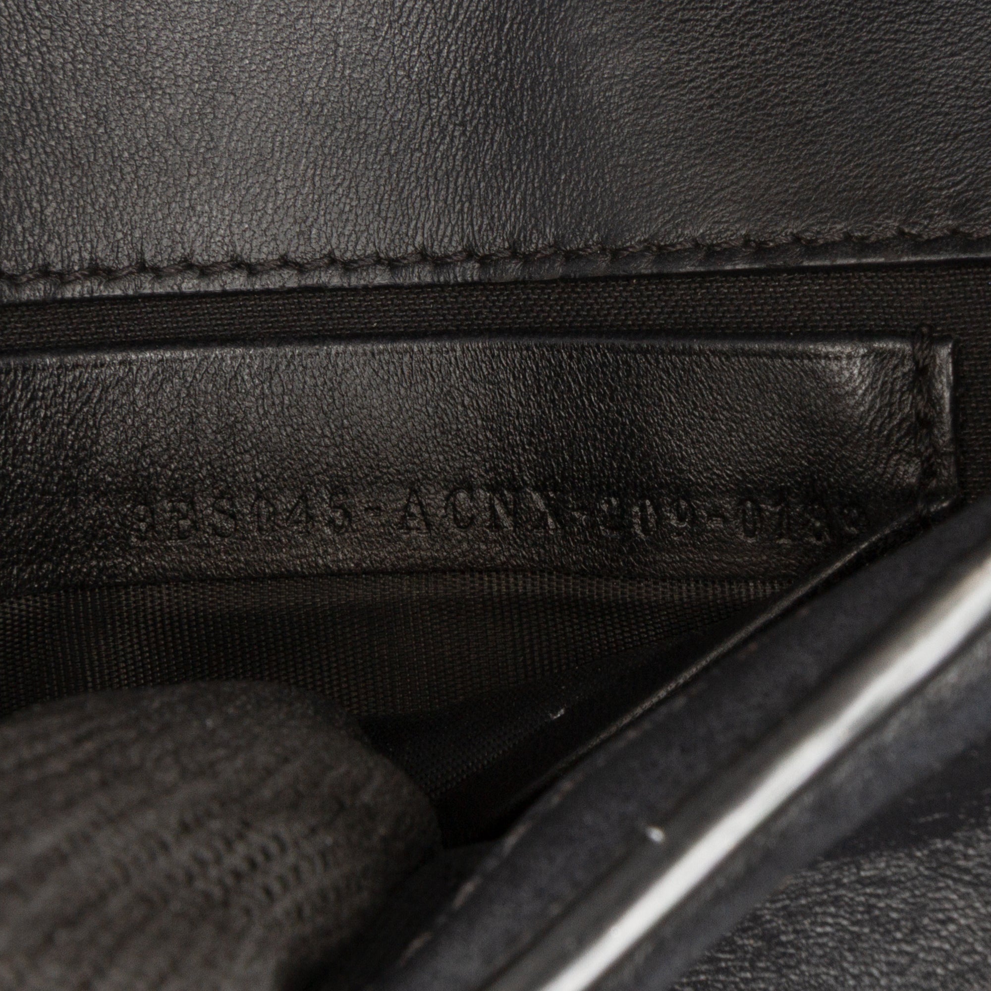 Mini Nappa Apolo Chain Baguette Shoulder Bag