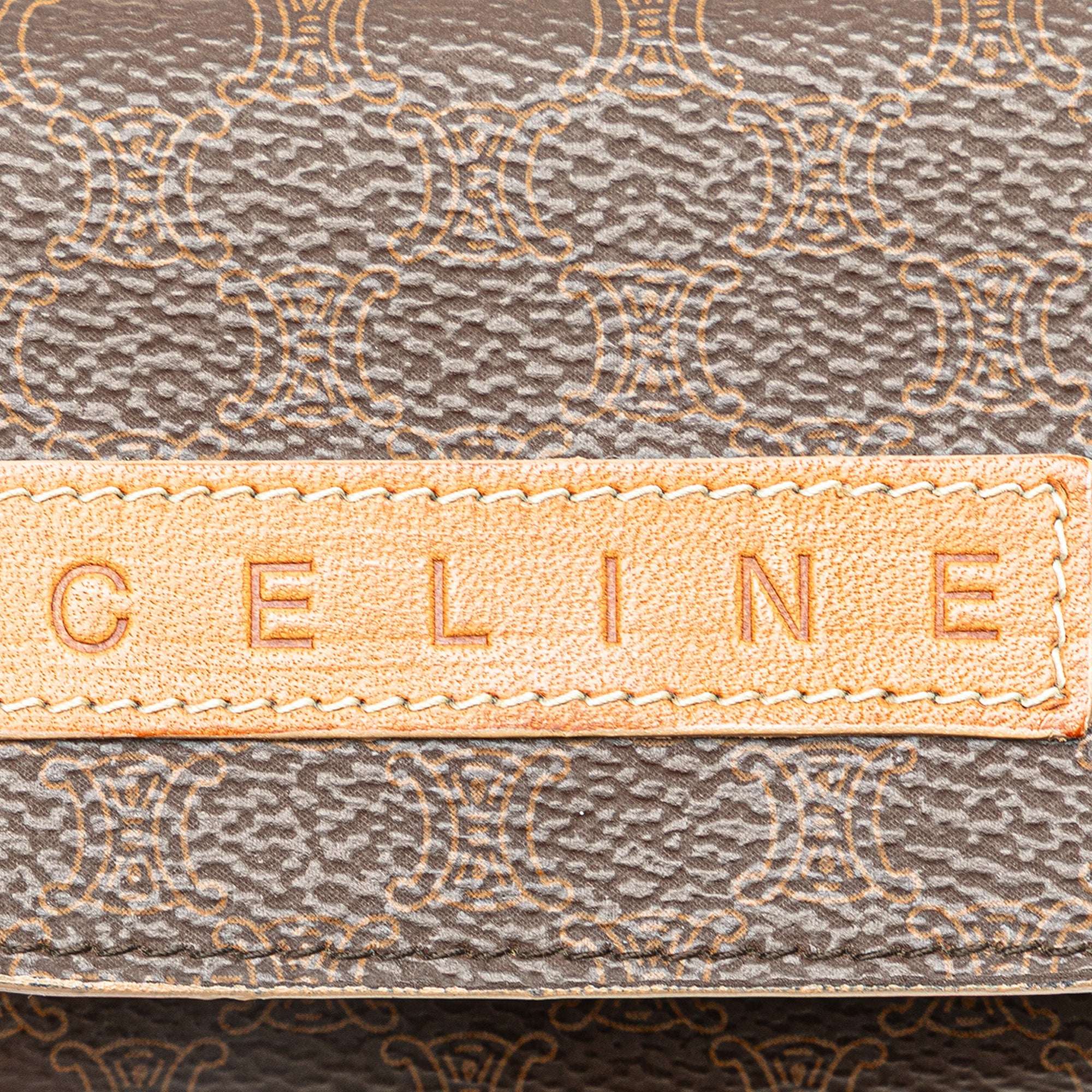 Macadam Coated Canvas Coin Pouch