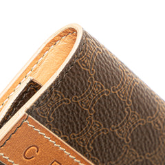 Macadam Coated Canvas Coin Pouch