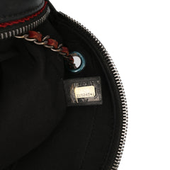 Small Bicolor Quilted Calfskin Ballerine Camera Bag