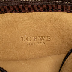 Suede Anagram Crossbody