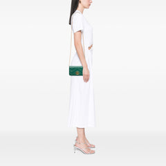 Mini GG Marmont Matelasse Leather Wallet On Chain