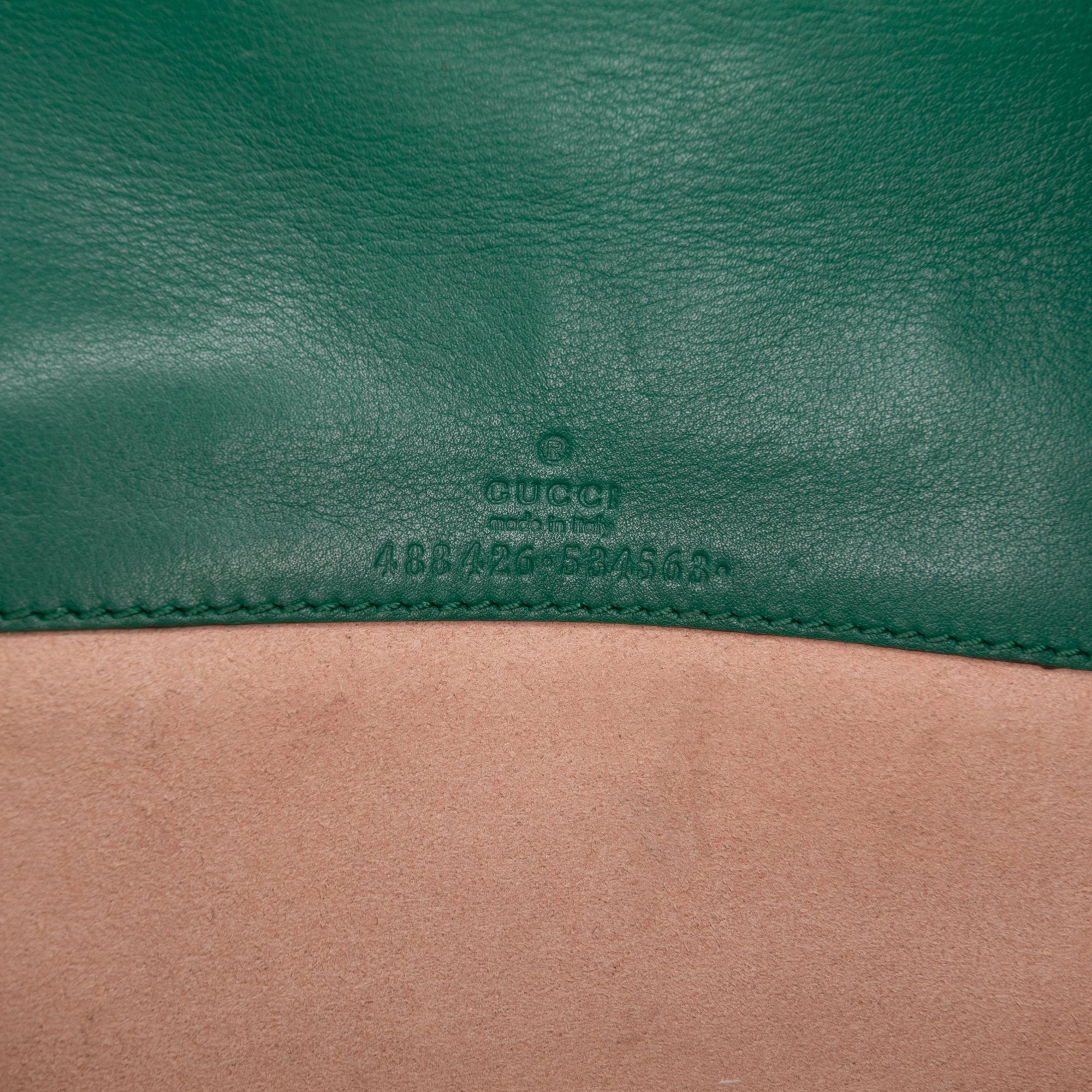 Mini GG Marmont Matelasse Leather Wallet On Chain
