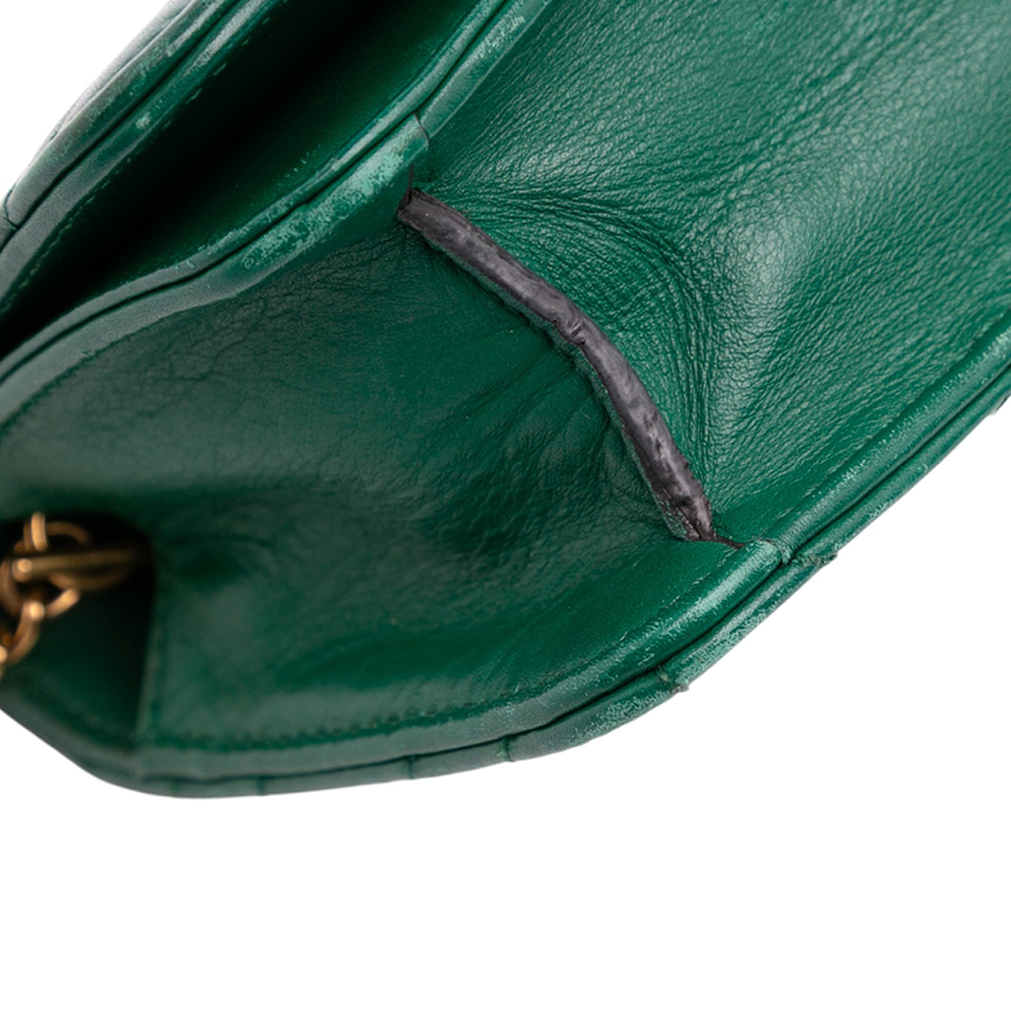 Mini GG Marmont Matelasse Leather Wallet On Chain